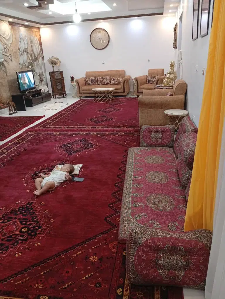 فرش گبه|گلیم، جاجیم، گبه|زاهدان, |دیوار