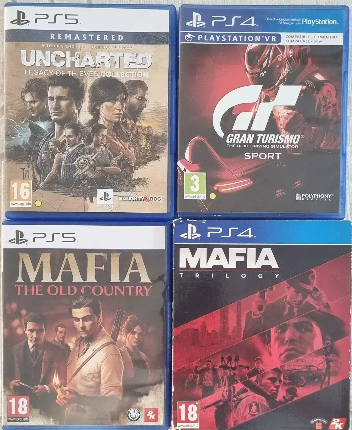 mafia trilogy .mafia old country. uncharted|کنسول، بازی ویدئویی و آنلاین|تهران, میرداماد|دیوار