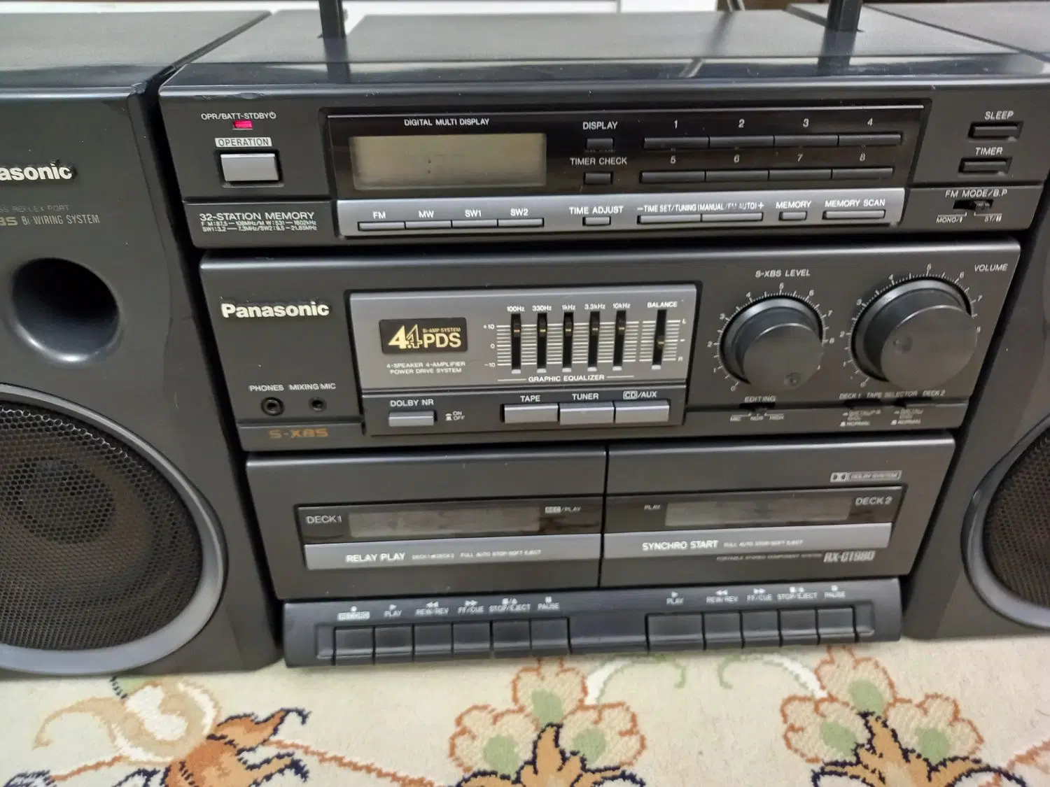 radio caset Panasonic RX CT 980|سیستم صوتی خانگی|سنندج, |دیوار