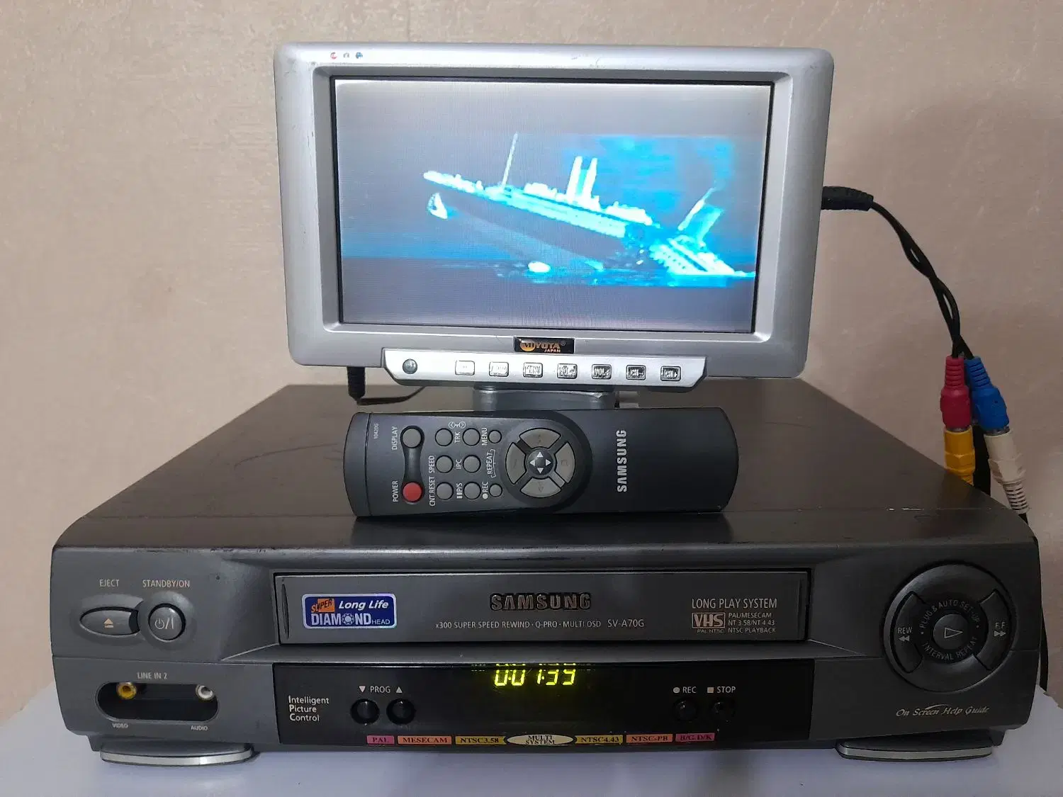 SAMSONG مدل SV-A70G|پخشکننده DVD و ویدیو|قزوین, |دیوار