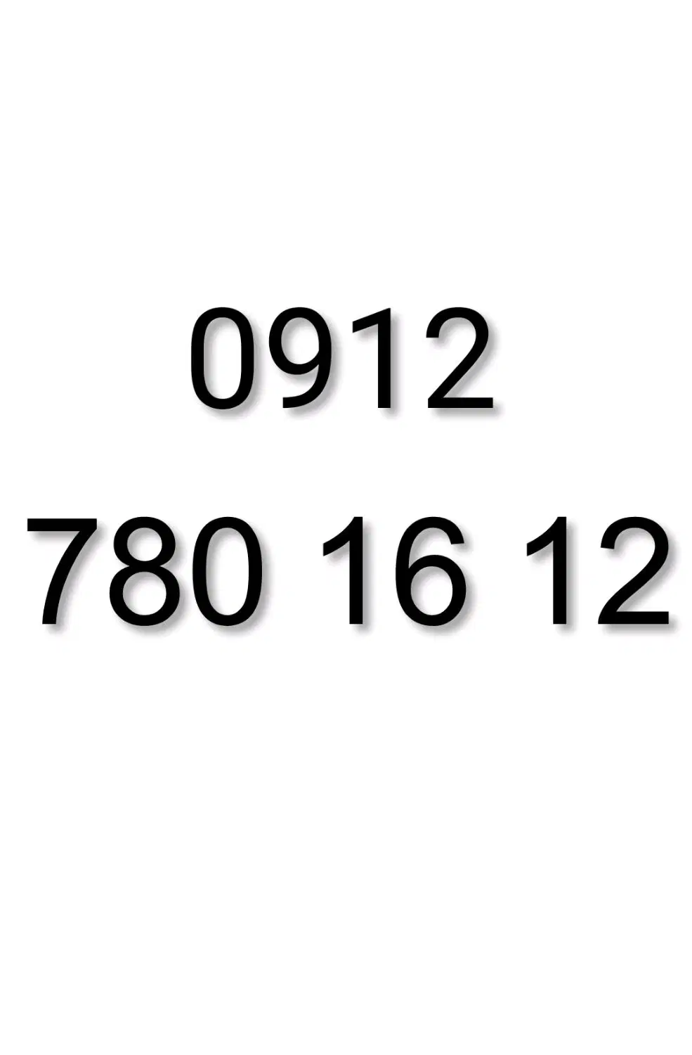 0912.780.16.12|سیم‌کارت|تهران, فلسطین (میدان انقلاب)|دیوار