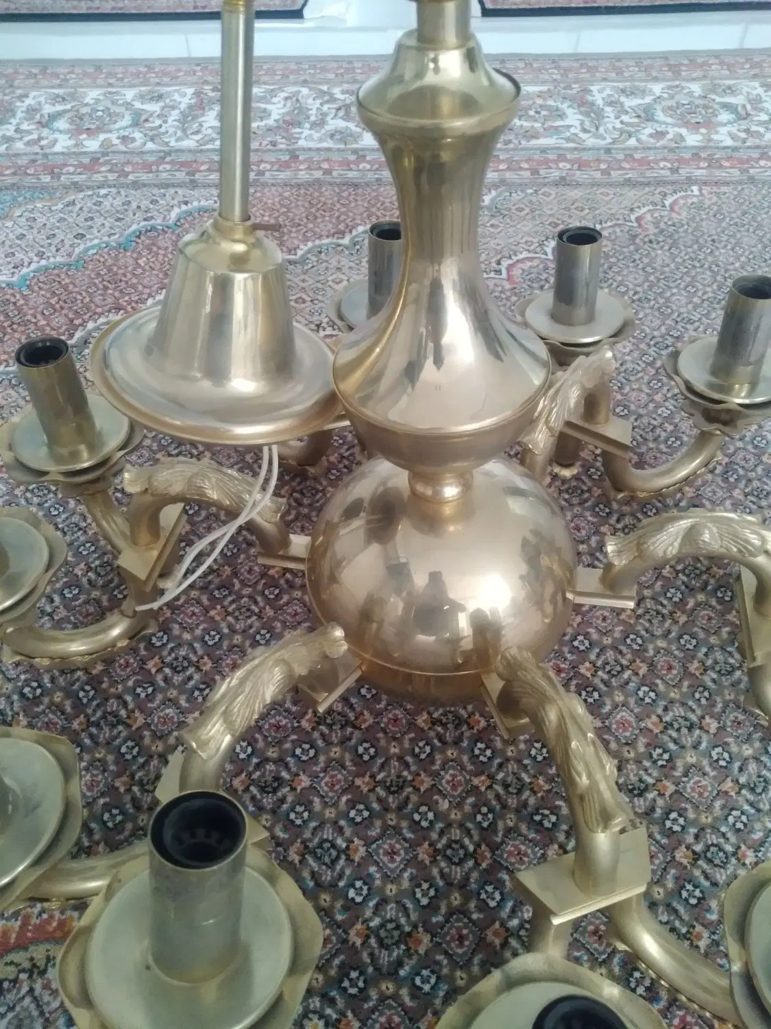 لوستر|لوستر و چراغ آویز|اردبیل, |دیوار