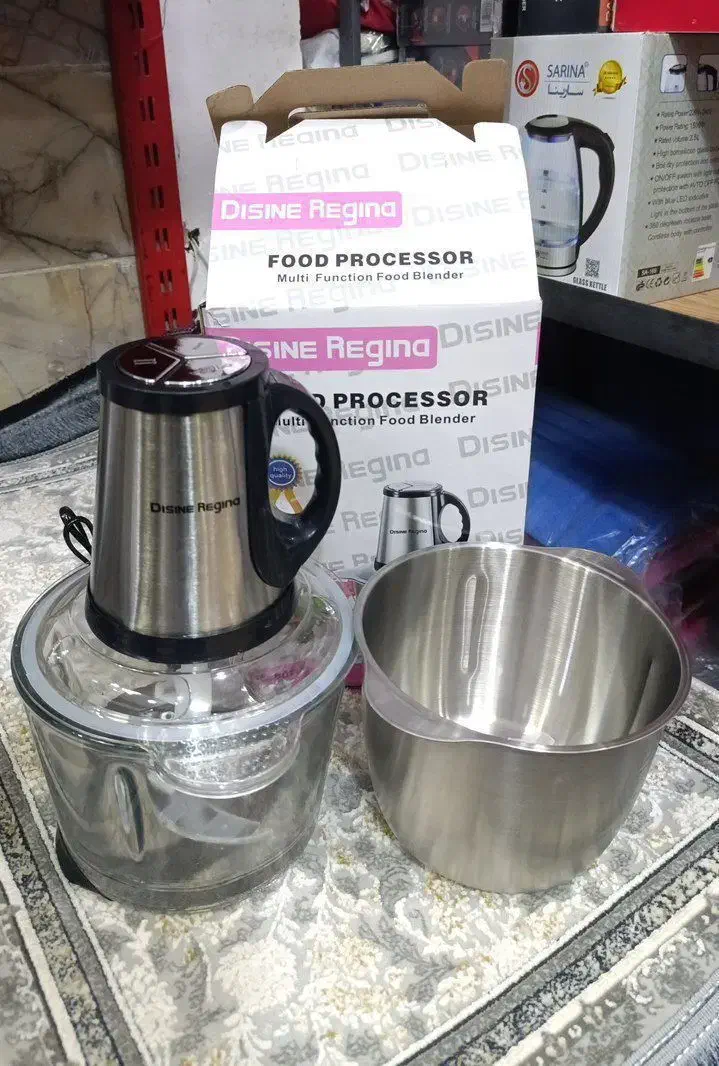 خردکن استیل دوکاسه دسینی با ارسال غذاساز + خوردکن|خردکن، آسیاب، غذاساز|مشهد, پنجتن|دیوار