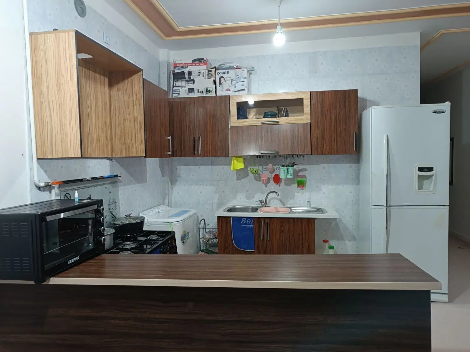 کابینت|آب‌چکان و نظم‌دهنده ظروف|اهواز, فدک|دیوار