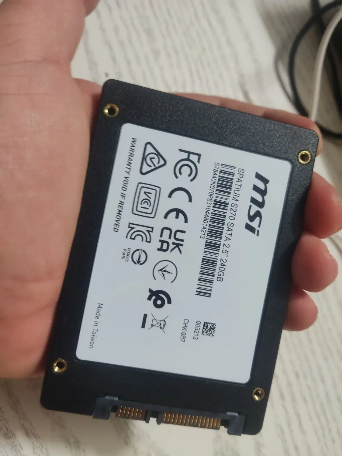 ssd msi 240|قطعات و لوازم جانبی رایانه|مشهد, شریف|دیوار