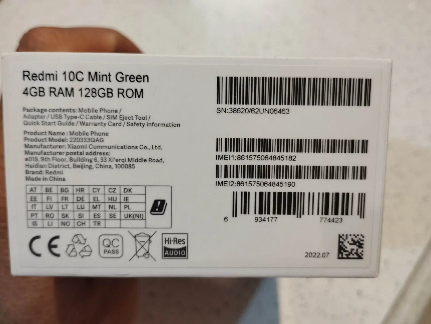 Redmi 10c|موبایل|کرج, عظیمیه|دیوار