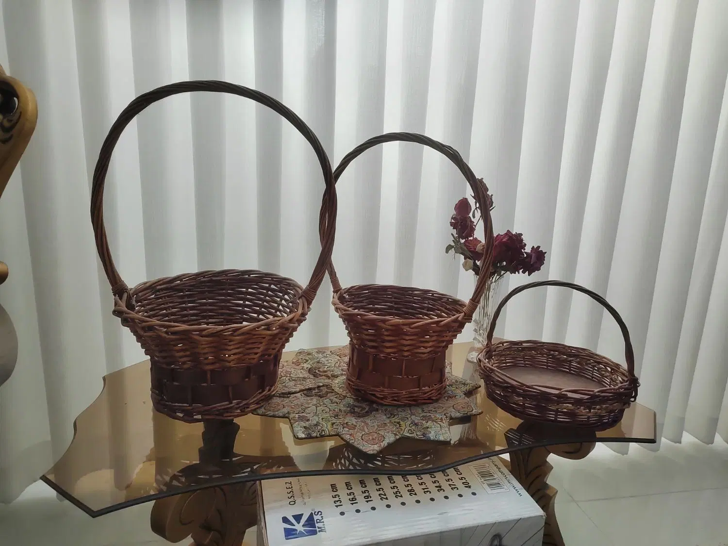 سبد چوبی|صنایع دستی و سایر لوازم تزئینی|مشهد, ایثارگران|دیوار