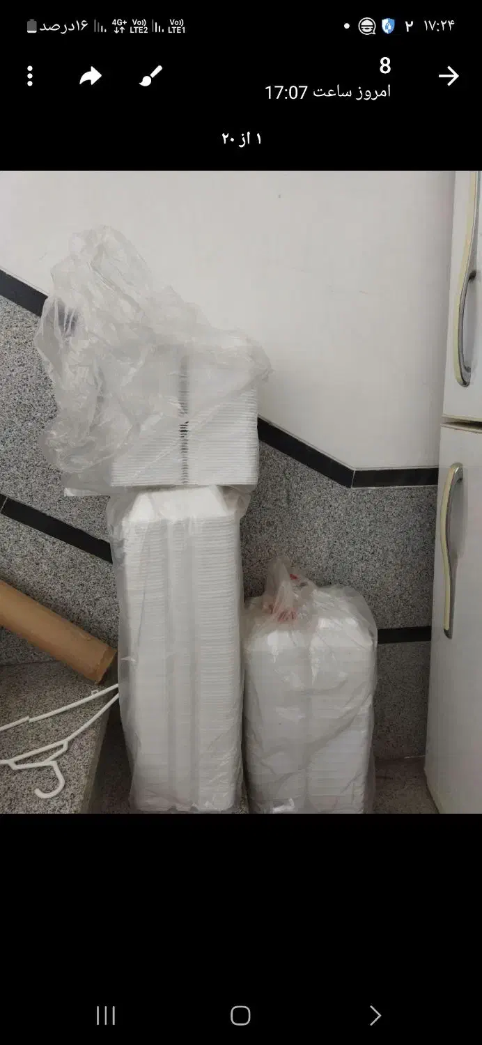 یک بار مصرف|ظروف نگهدارنده، پلاستیکی، یکبارمصرف|همدان, |دیوار