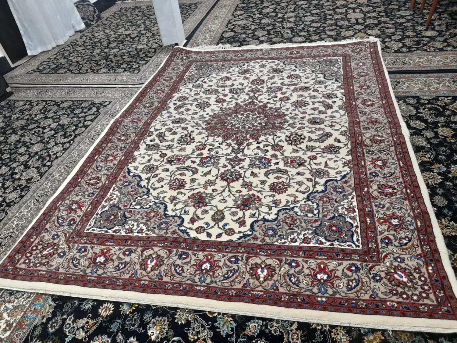 قالی|فرش|قره کهریز, |دیوار