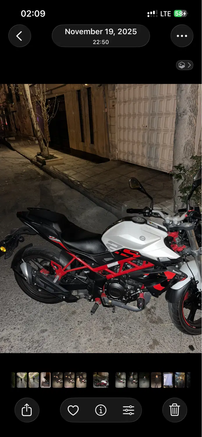 Benelli250|موتورسیکلت|تهران, زیبادشت|دیوار