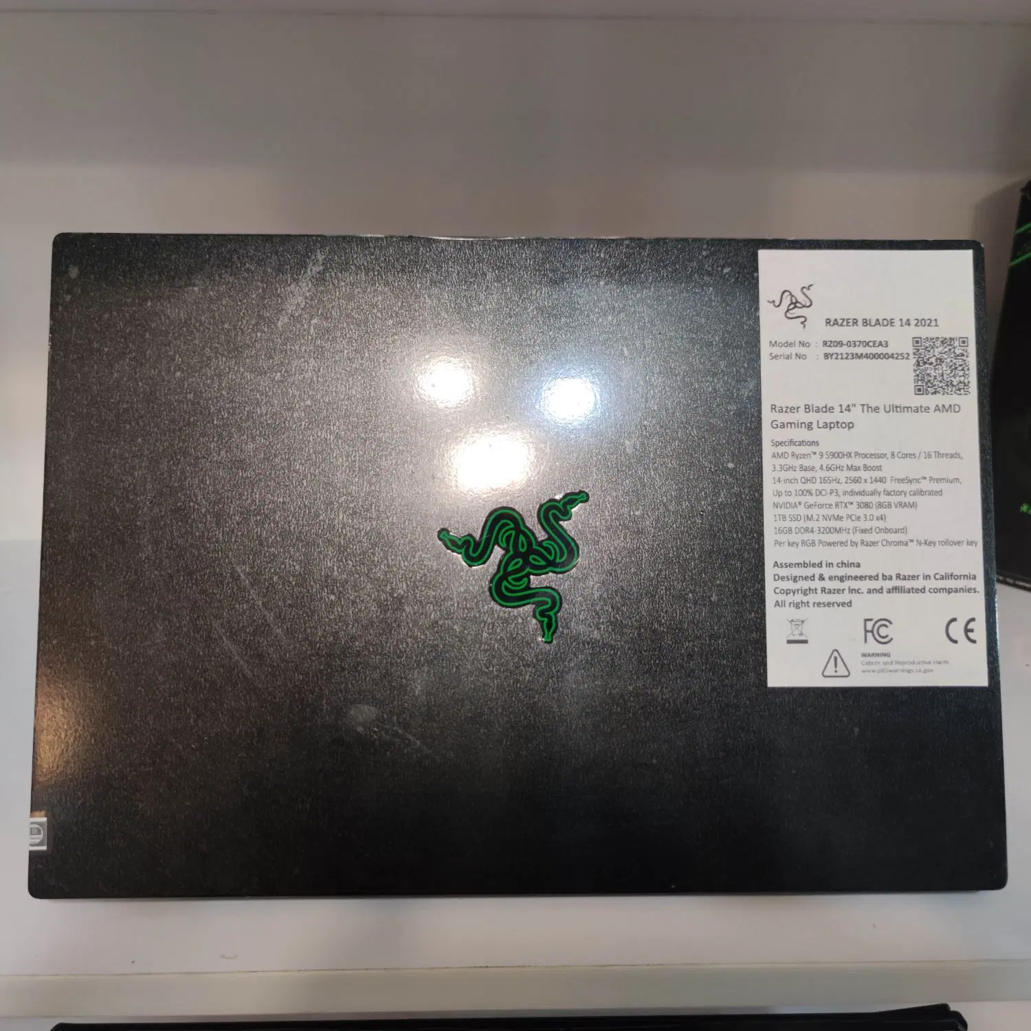 Razer Blade 14 Ryzen 9.RTX3080|رایانه همراه|تهران, ونک|دیوار