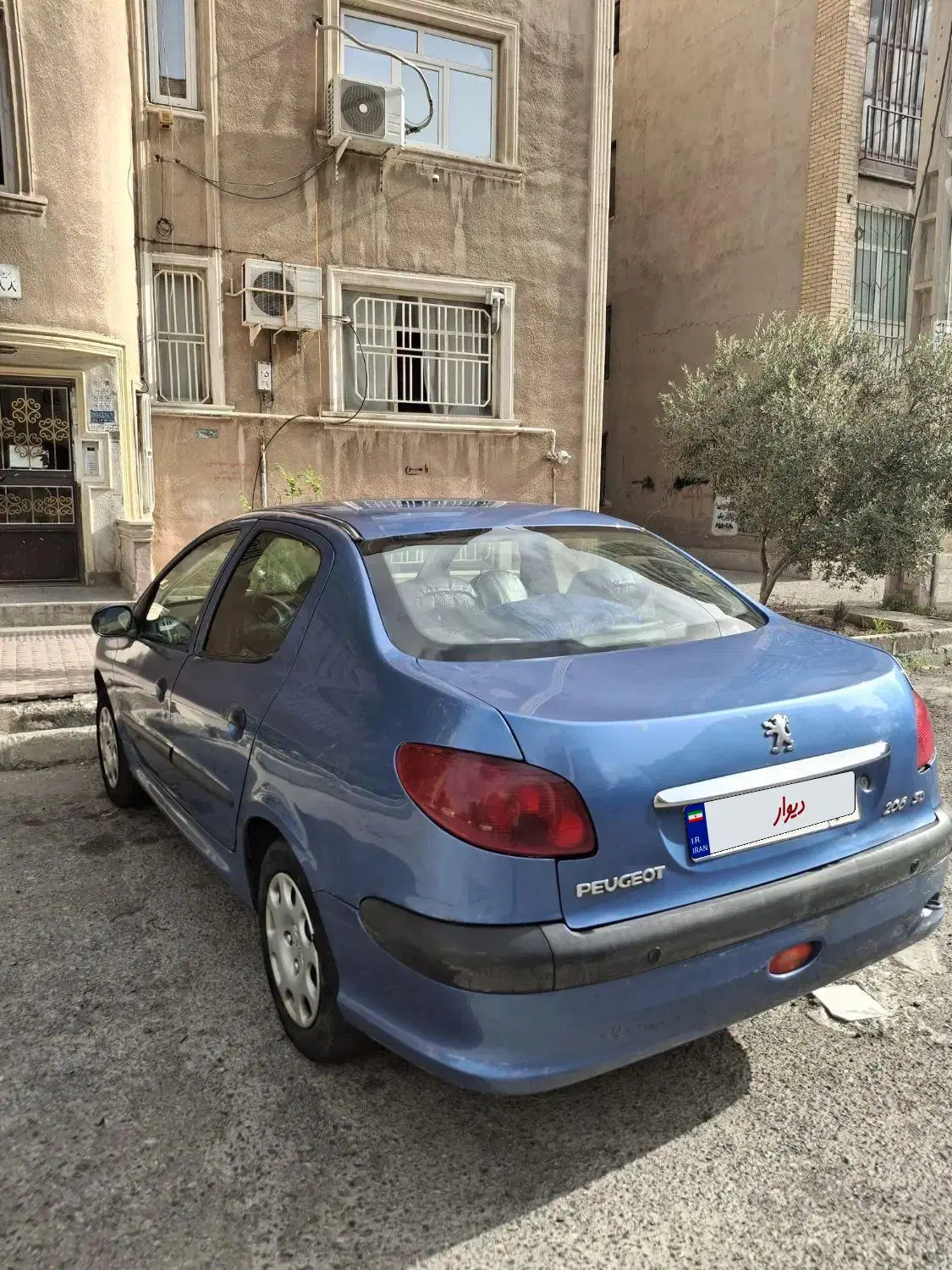 206 sd مدل 93 v8|خودرو سواری و وانت|اندیشه, اندیشه فاز ۳|دیوار
