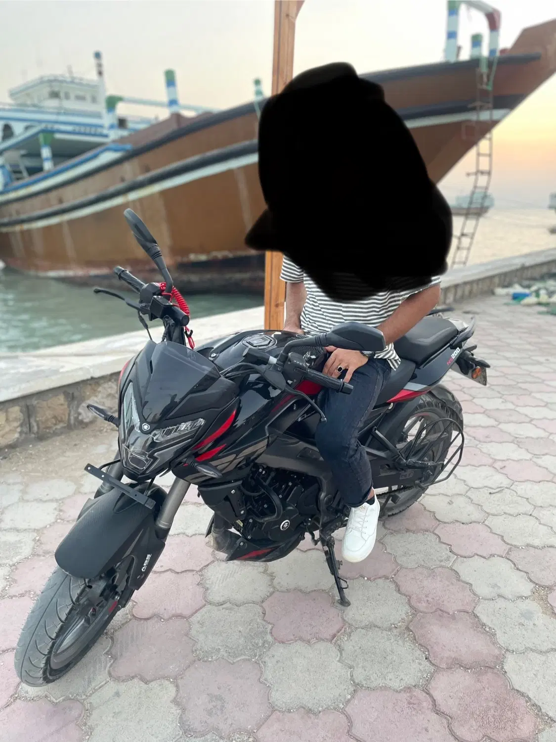ns200|موتورسیکلت|قشم, |دیوار