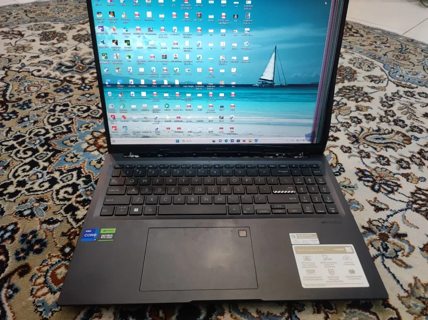 Asus vivobook k3605vv 32gb ram|رایانه همراه|تهران, شکوفه|دیوار