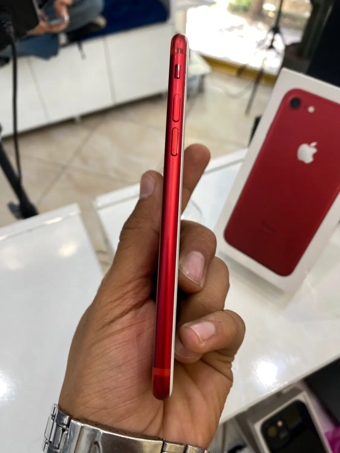 iPhone 7 Red - 128GB|موبایل|کرج, گوهردشت|دیوار