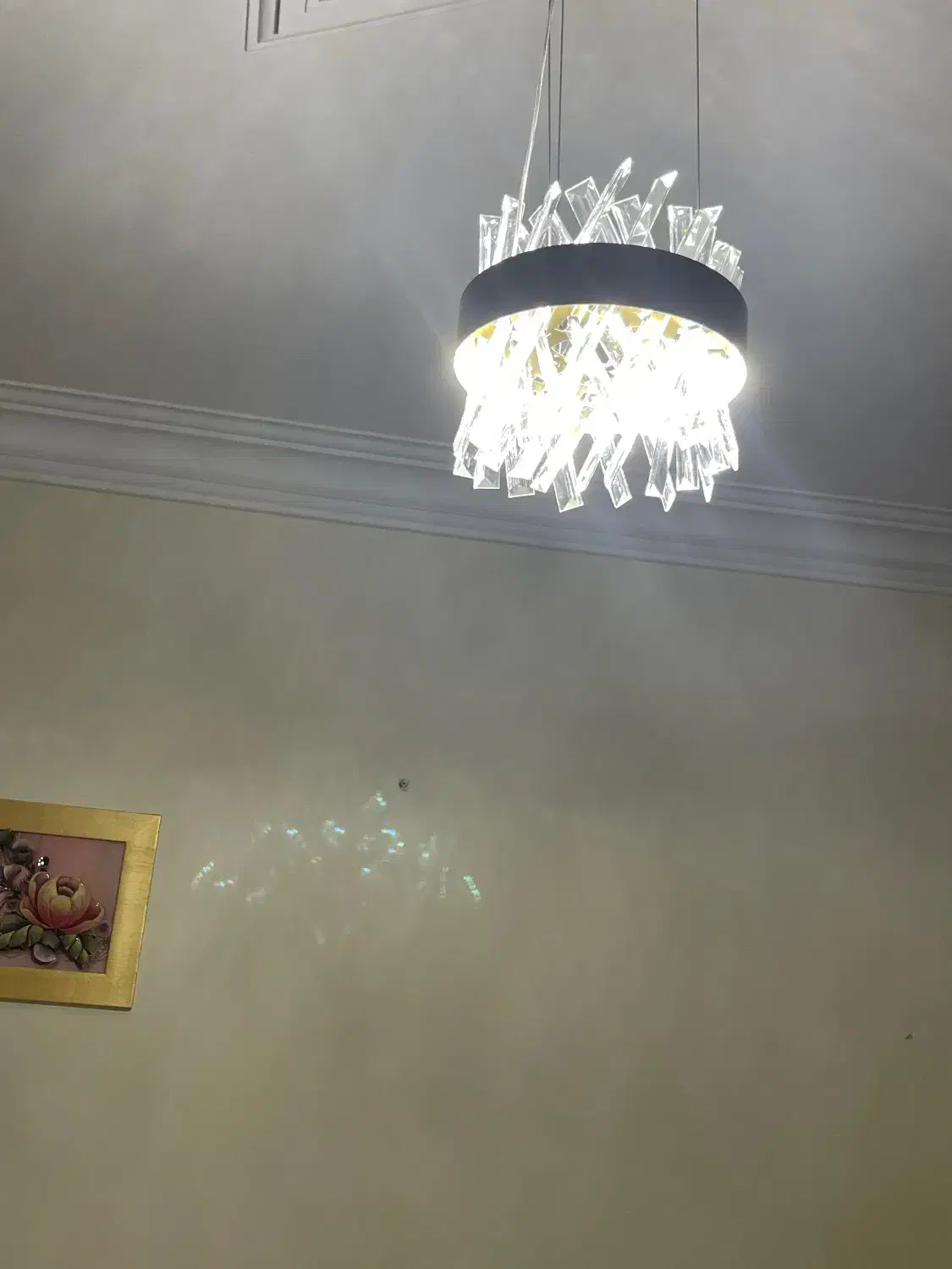 لوستر|لوستر و چراغ آویز|تهران, هروی|دیوار