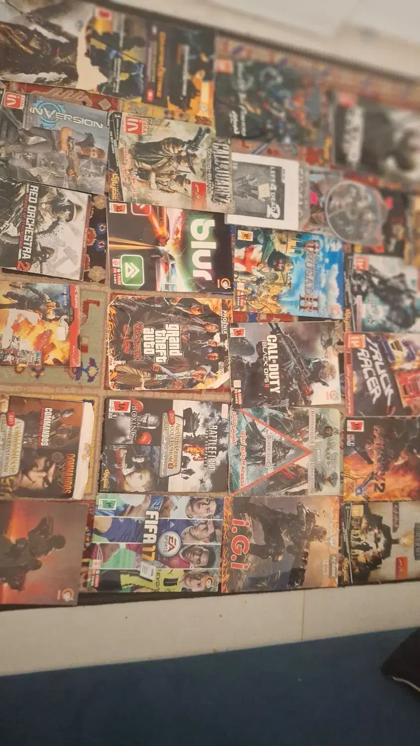 سی دی|کنسول، بازی ویدئویی و آنلاین|اسفراین, |دیوار