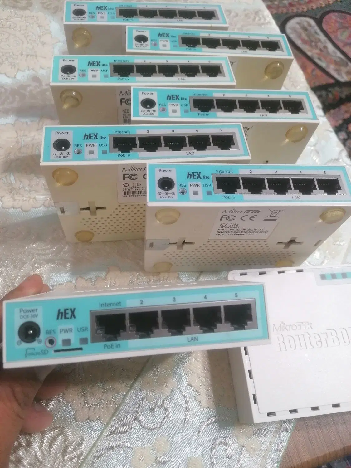 MikroTik RB750 GR3|مودم و تجهیزات شبکه|تهران, آرژانتین|دیوار