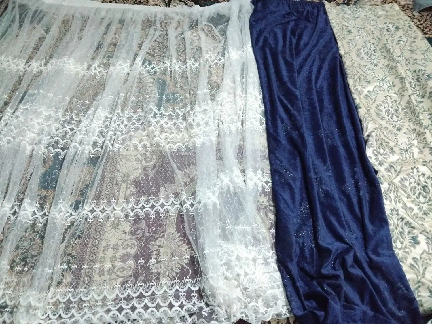 پرده|پرده، رانر، رومیزی|نیشابور, شریعتی|دیوار