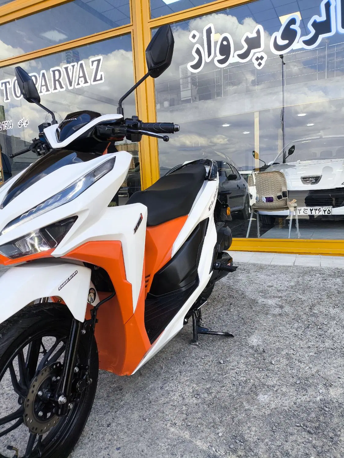کلیک سفید180cc|موتورسیکلت|مرند, |دیوار