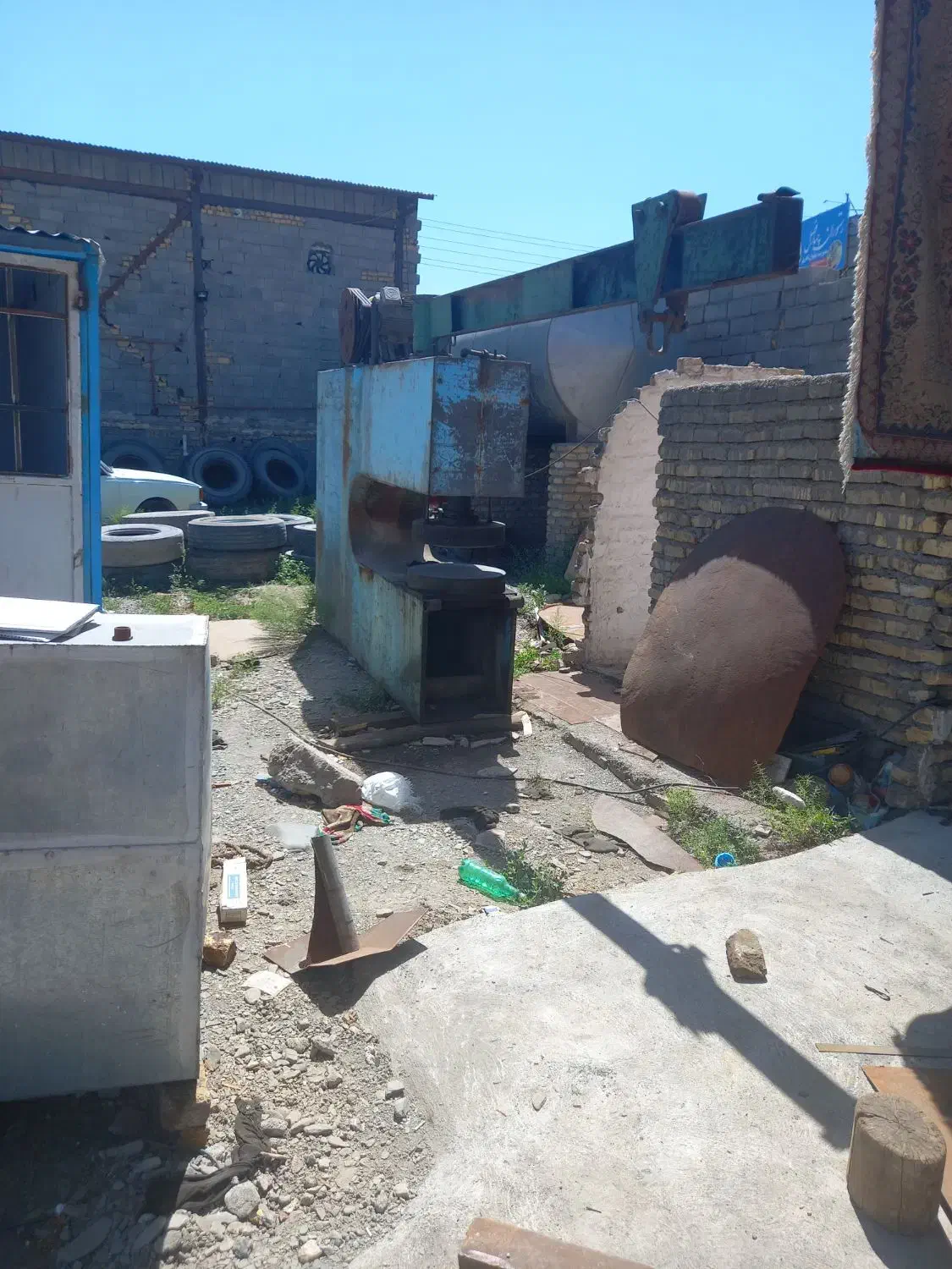 پرس ۱۰۰تنی هیدرولیک عدسی تانکر|ماشین‌آلات صنعتی|مشهد, عیدگاه|دیوار