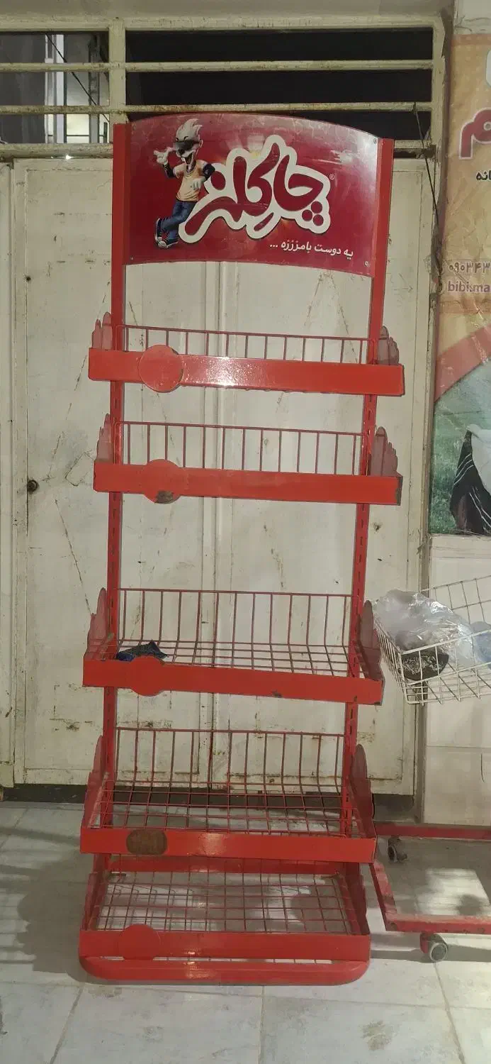 فروش استند ذغال و قفسه سوپر مارکت|فروشگاه و مغازه|اهواز, پردیس|دیوار