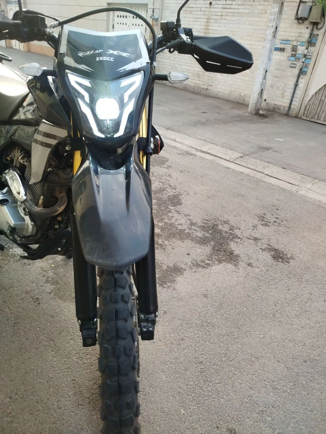 فلات xr250|موتورسیکلت|شال, |دیوار