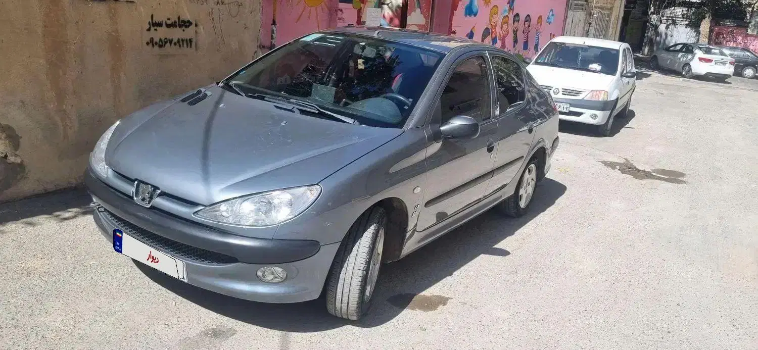 206 sd v8|خودرو سواری و وانت|کرمانشاه, |دیوار