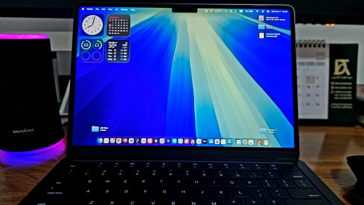 MacBook Air M4 2025|رایانه همراه|فردیس, نیروگاه برق|دیوار