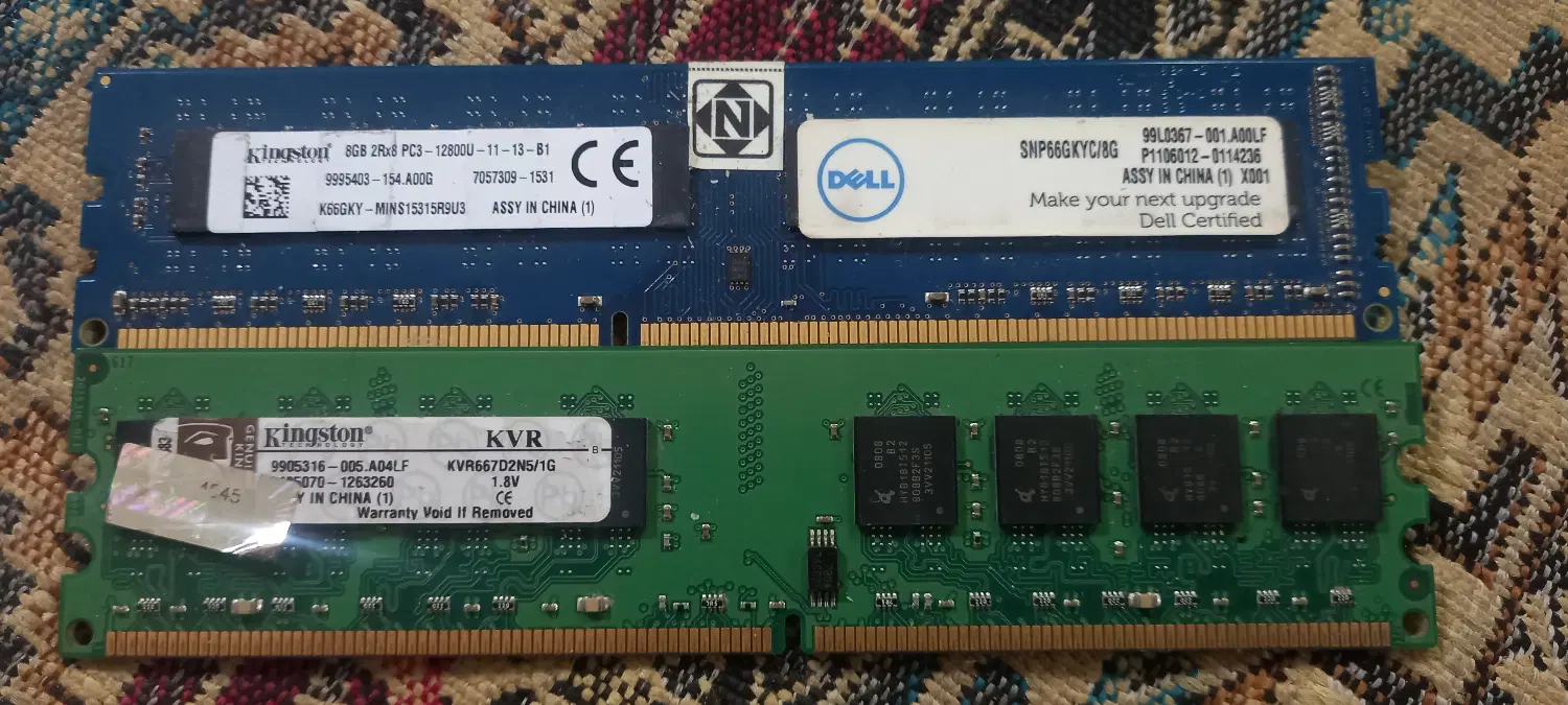 رم ۸ گیگ DDR3|قطعات و لوازم جانبی رایانه|لنگرود, |دیوار