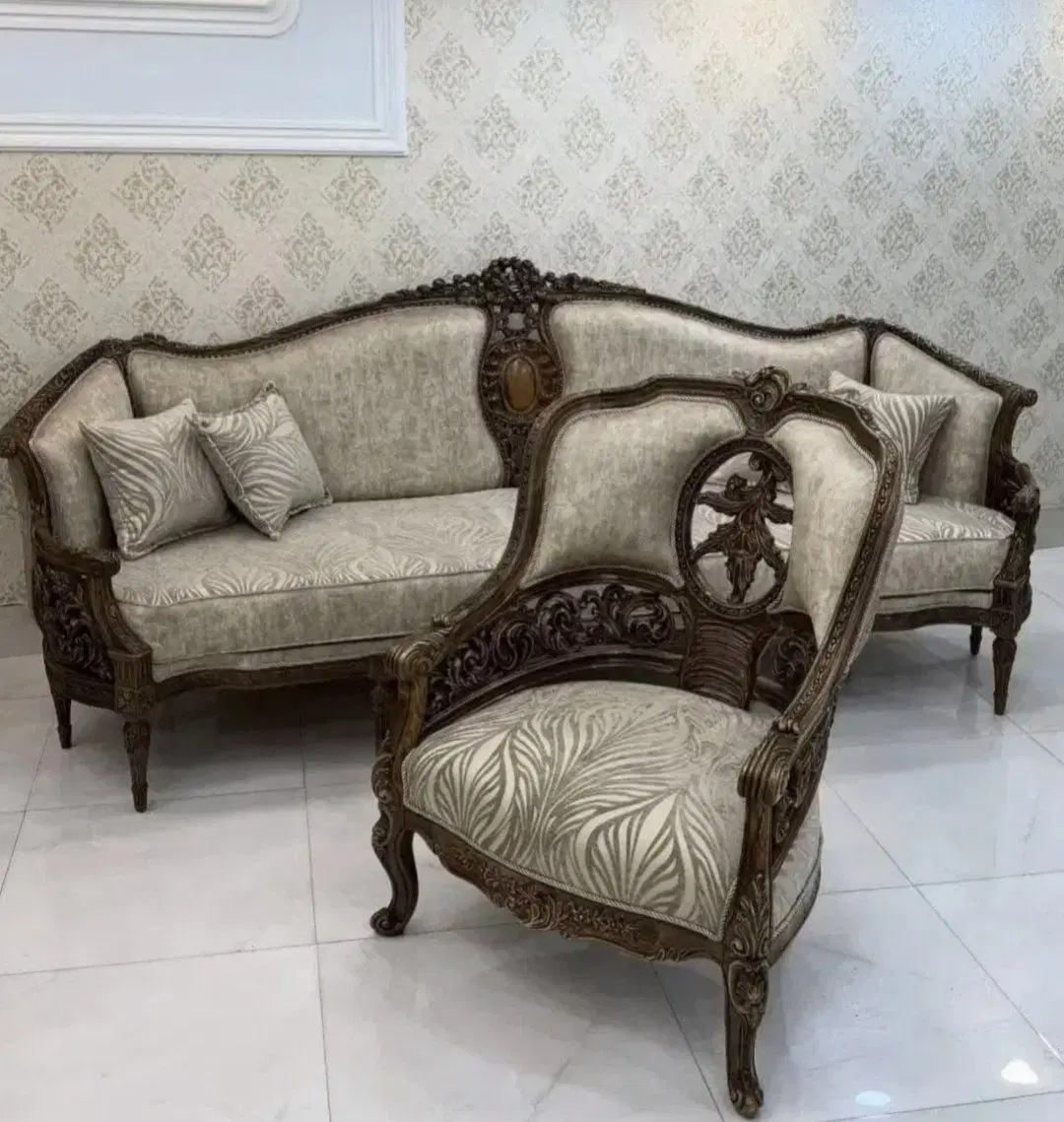 مبلمان مدل ورساچه  مبل خرچنگی ۳۵۰ ت چکی اقساطی راش|مبلمان خانگی و میز عسلی|پاکدشت, پاکدشت (مامازند)|دیوار