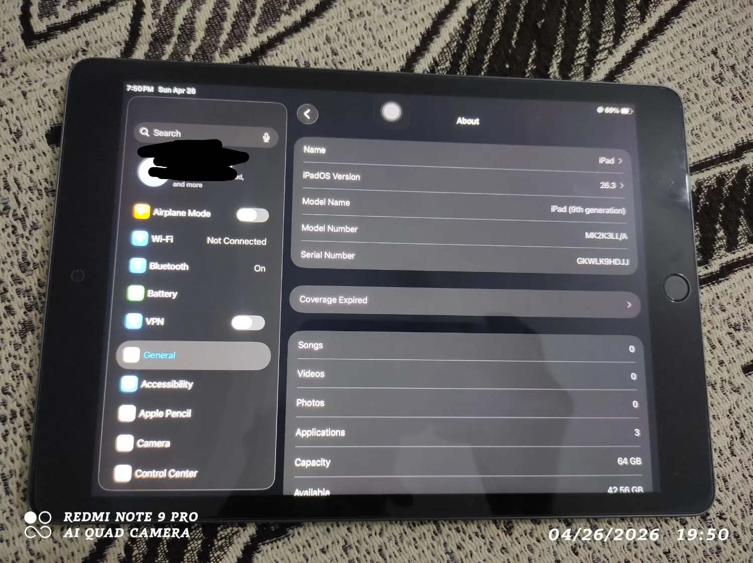 ipad 9th 2021|تبلت|آبپخش, |دیوار