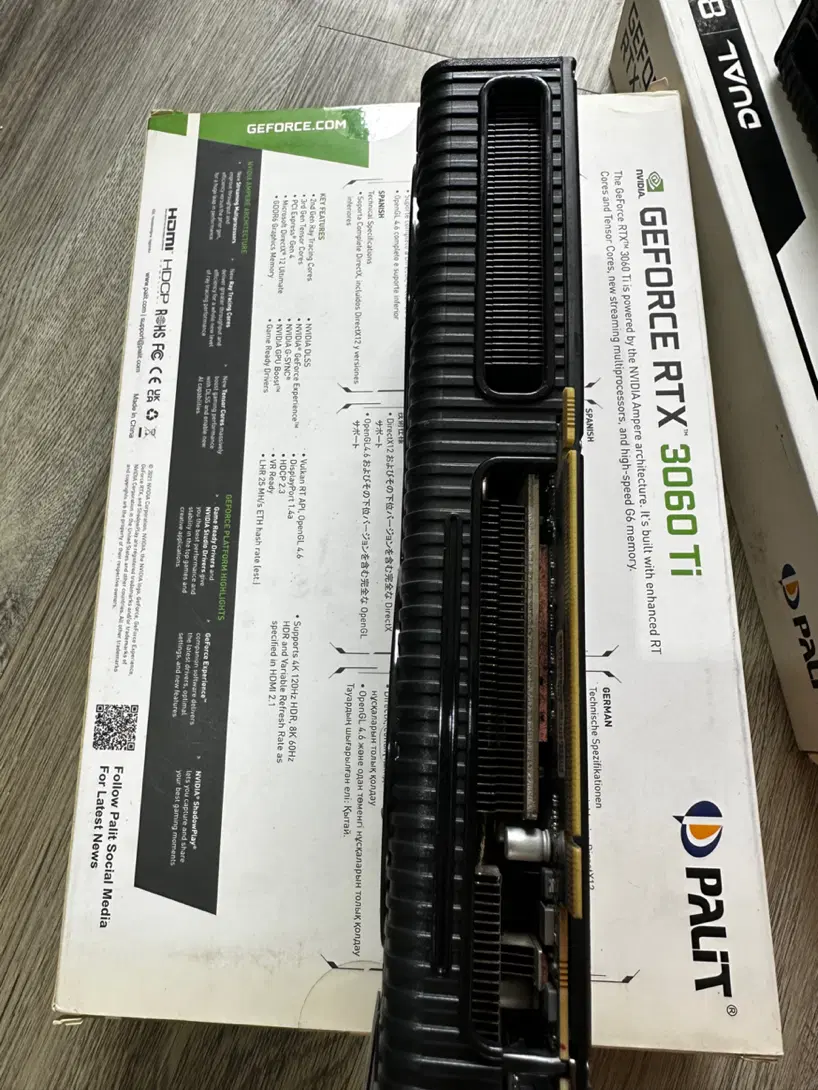 Palit 3060ti|قطعات و لوازم جانبی رایانه|گرگان, |دیوار