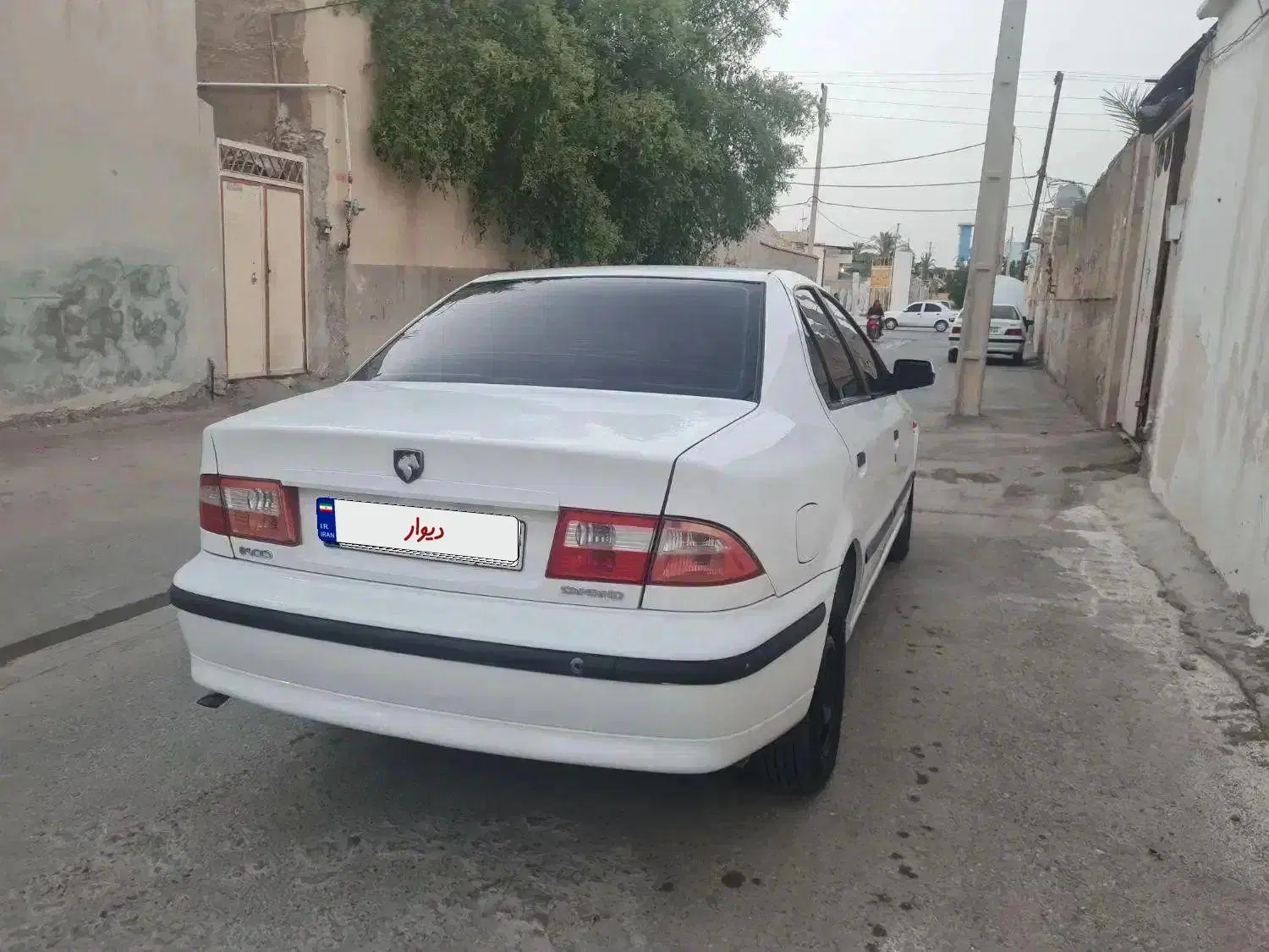 سمند ef7 دوگانه|خودرو سواری و وانت|کنار تخته و کمار, |دیوار