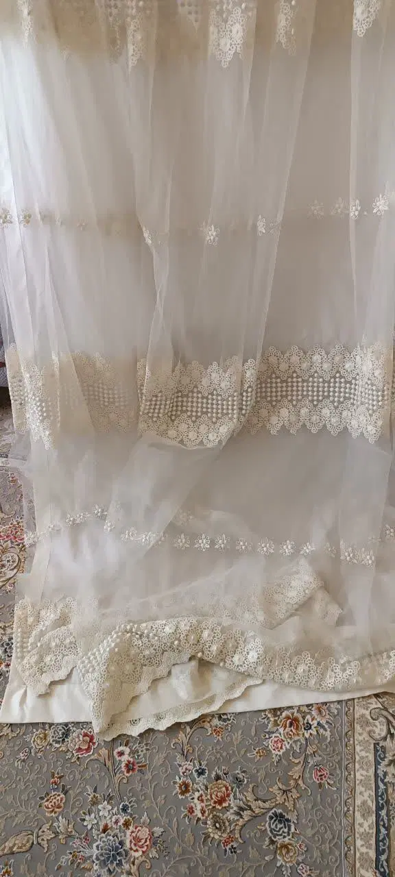 پرده|پرده، رانر، رومیزی|شیراز, شهرک فرزانگان|دیوار