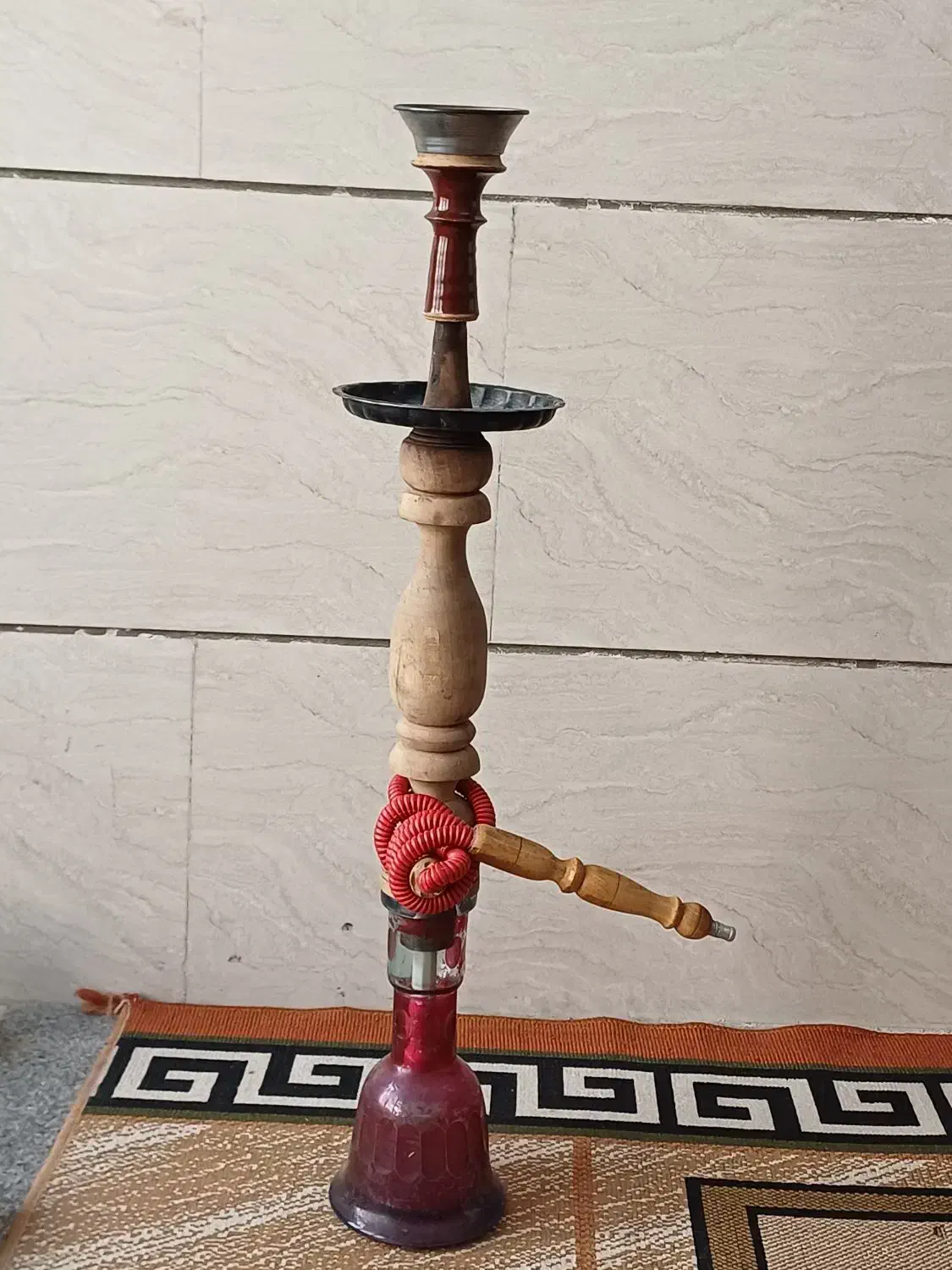 ۳ عدد قلیون|صنایع دستی و سایر لوازم تزئینی|رباط‌کریم, ده‌حسن|دیوار