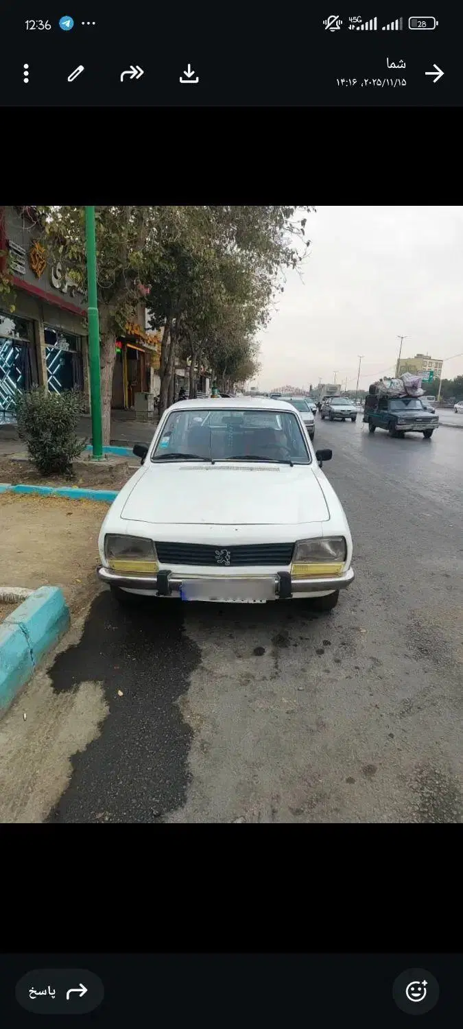 پژو504|خودرو کلاسیک|بروجن, |دیوار