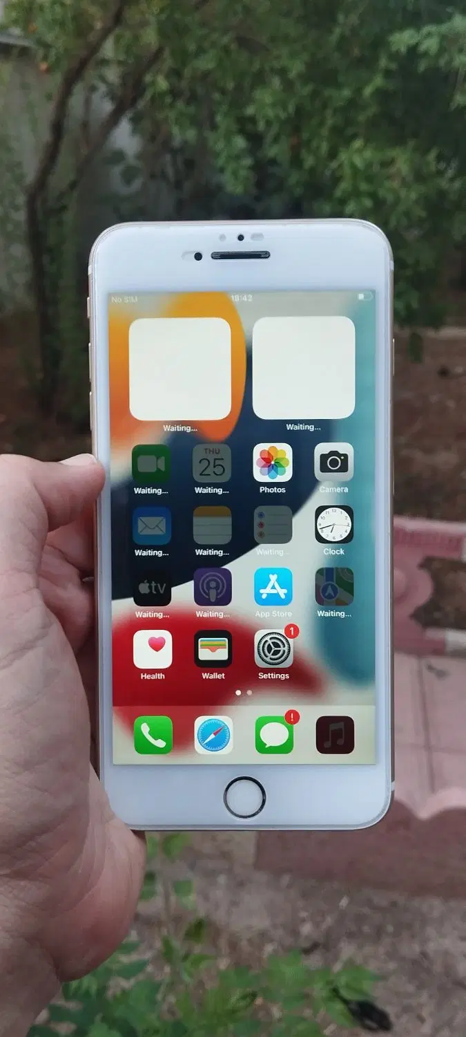 iphone 6s plus|موبایل|قم, نخودی|دیوار