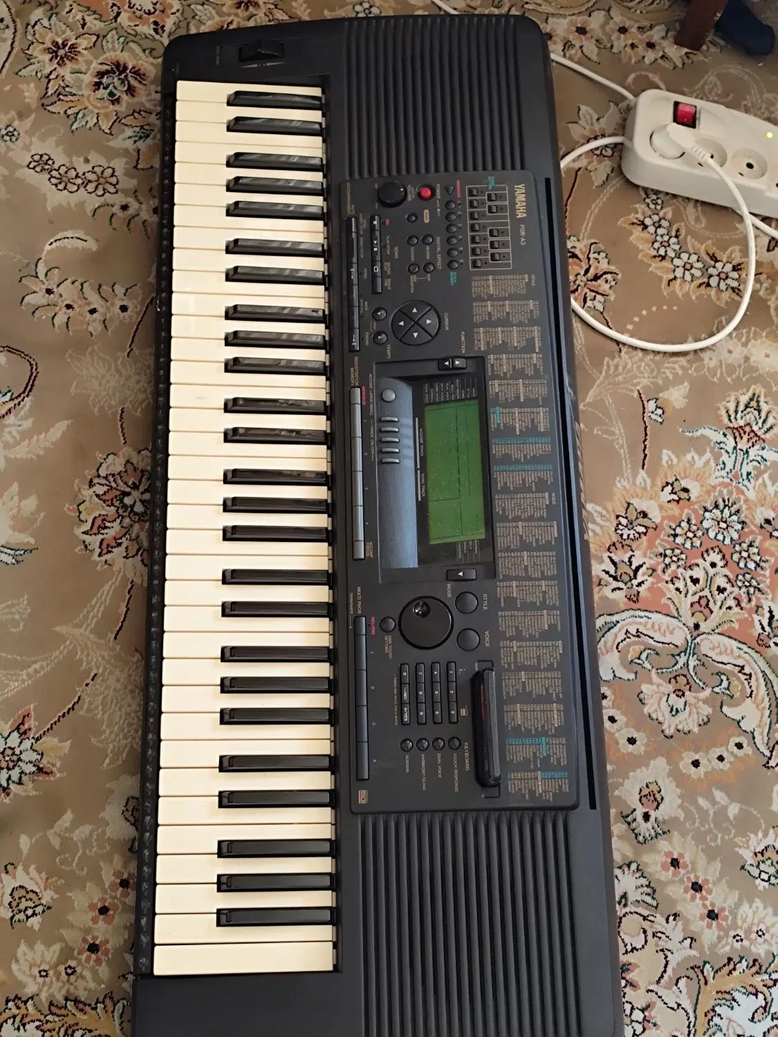 ارگ yamaha a3|پیانو، کیبورد، آکاردئون|سمنان, |دیوار