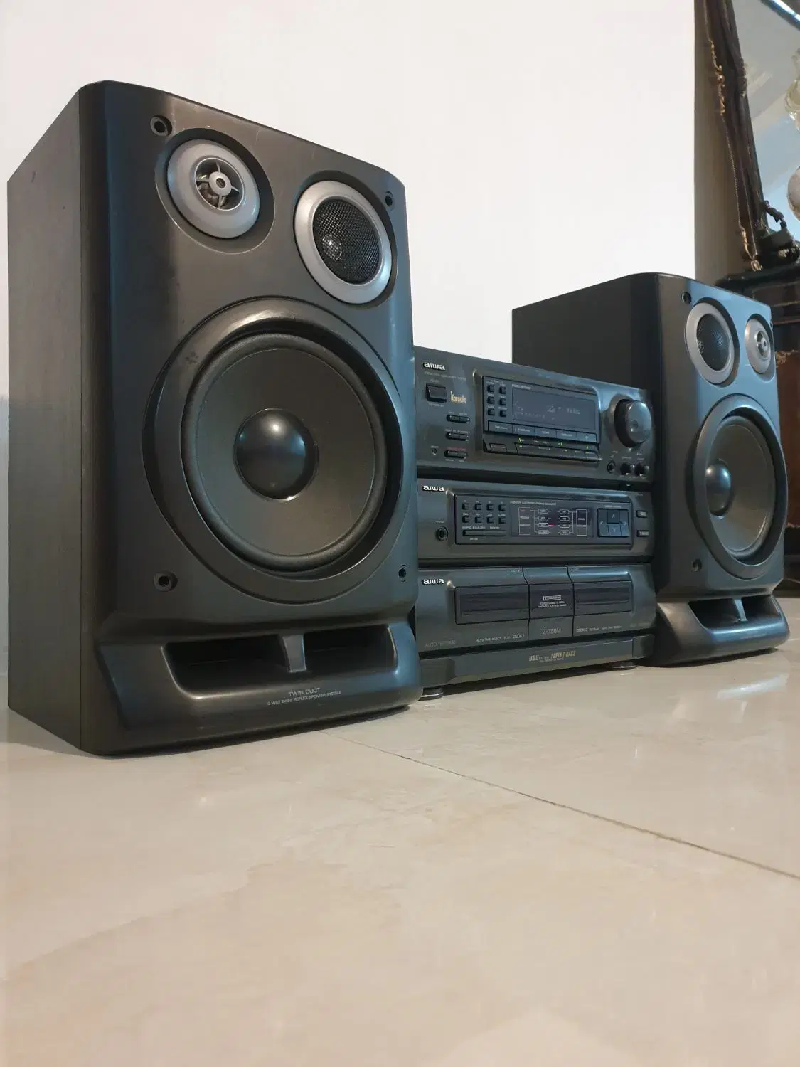 AIWA مدل CX-Z750MHE|سیستم صوتی خانگی|تبریز, |دیوار
