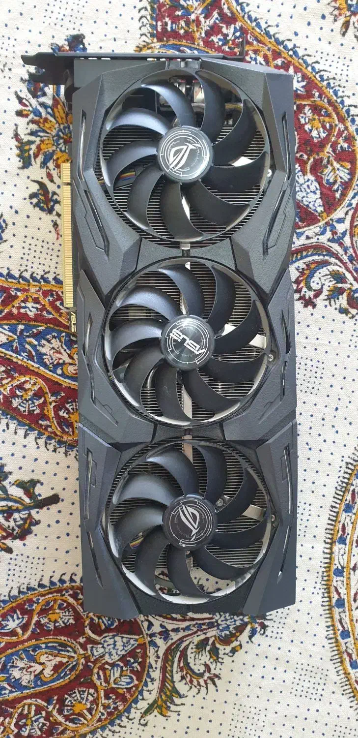 rtx 2080 super rog strix asus|قطعات و لوازم جانبی رایانه|شیراز, انجیر|دیوار