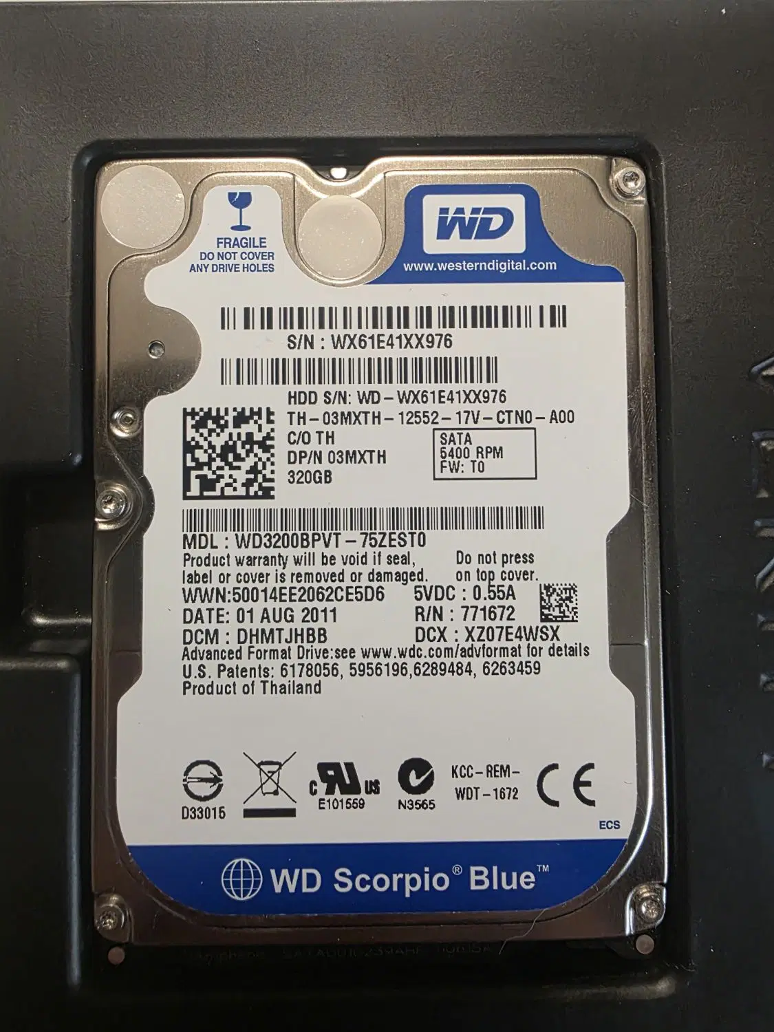 هادر hdd 320|قطعات و لوازم جانبی رایانه|کرمان, |دیوار