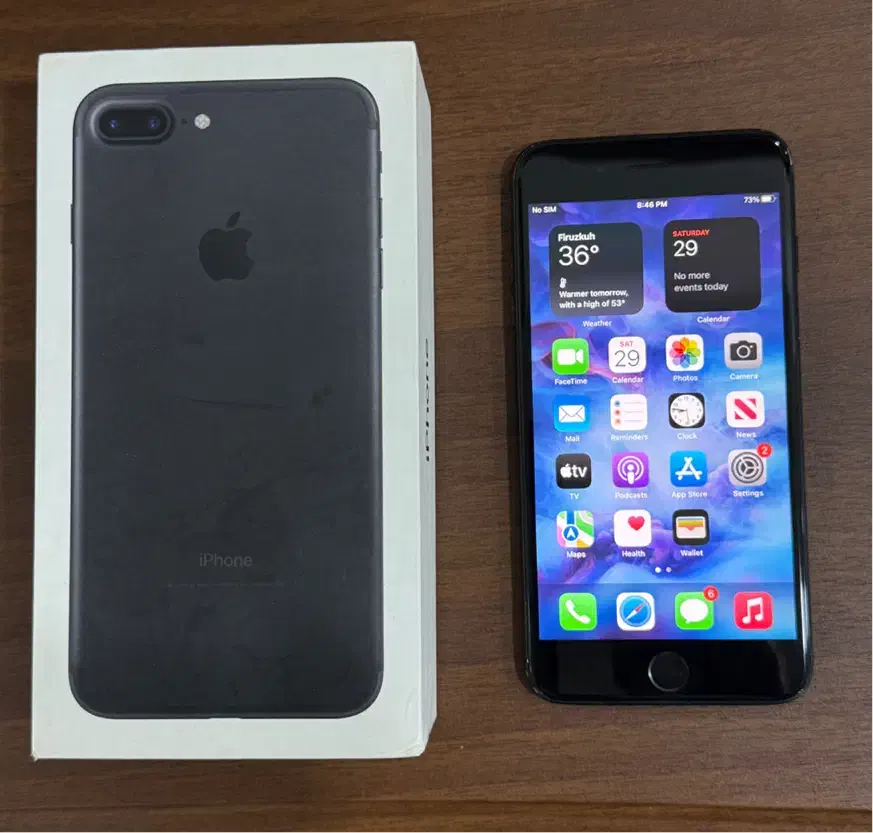 Iphone 7 plus + 256GB|موبایل|ساری, |دیوار
