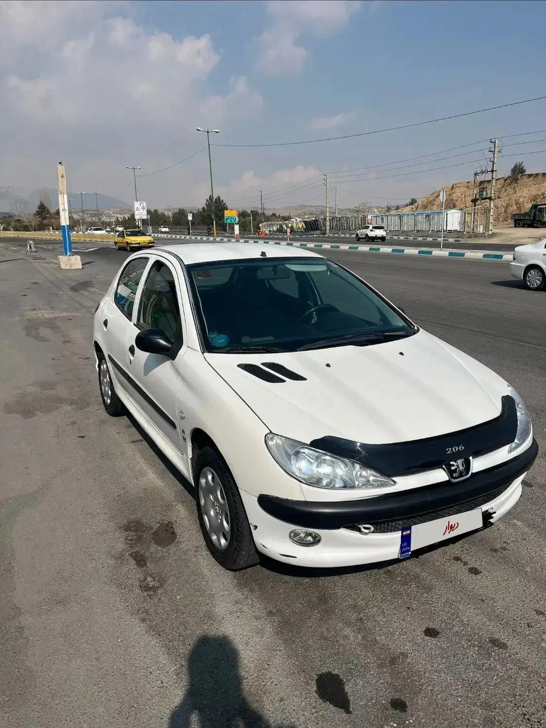 پژو ۲۰۶ تیپ ۲|خودرو سواری و وانت|پردیس, شهرک صنعتی خرمدشت فاز ۷|دیوار