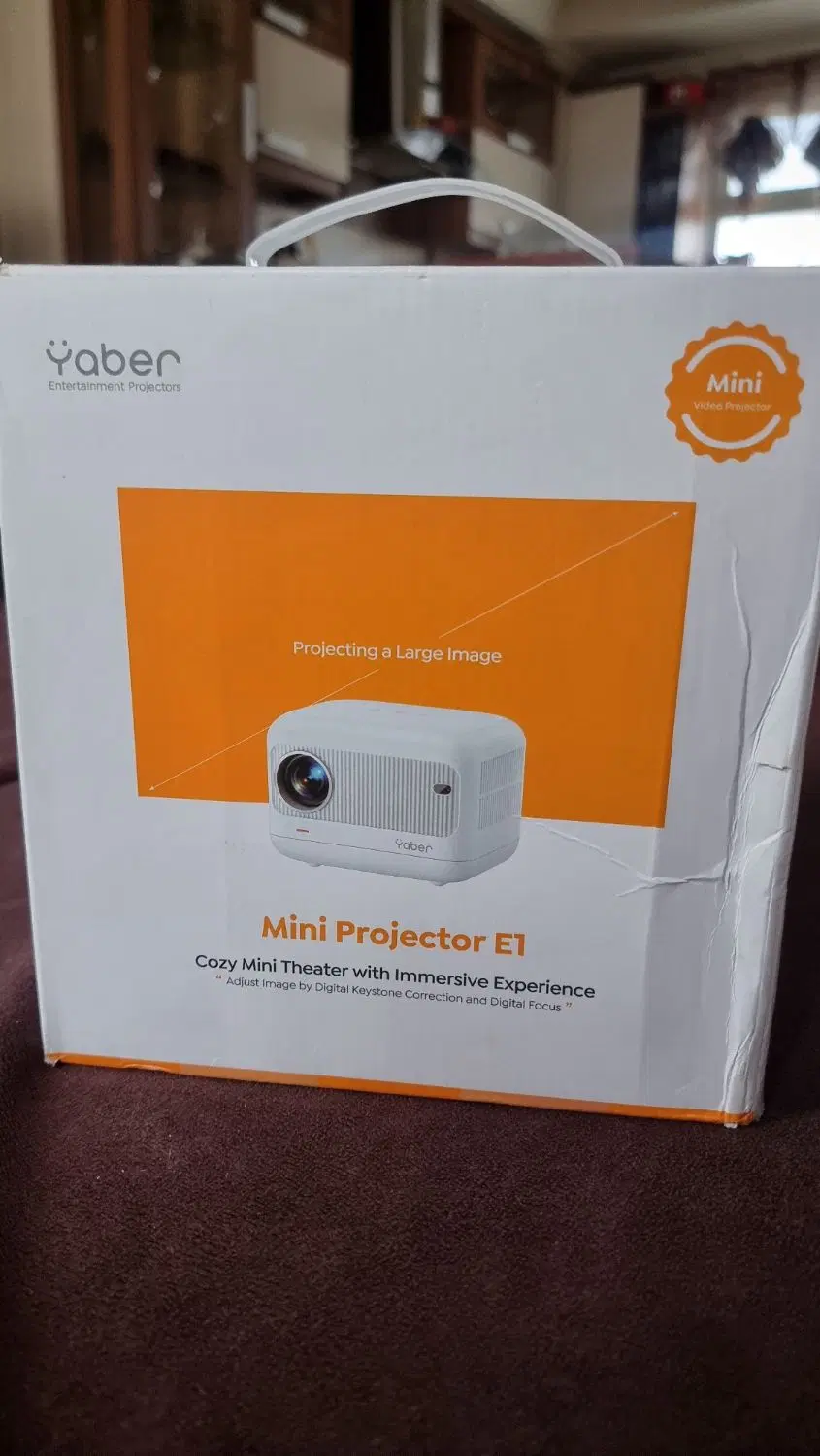 mini projector e1|تلویزیون و پروژکتور|کرج, فاز ۳ مهرشهر|دیوار