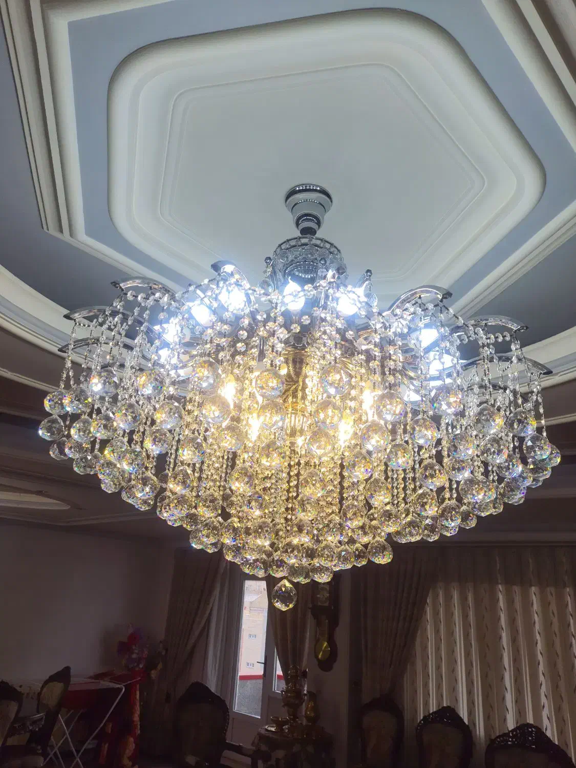 لوستر|لوستر و چراغ آویز|تبریز, |دیوار