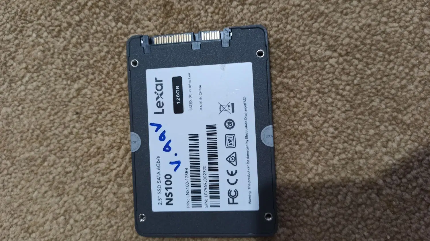 هارد SSD128g|قطعات و لوازم جانبی رایانه|شیراز, نصر|دیوار