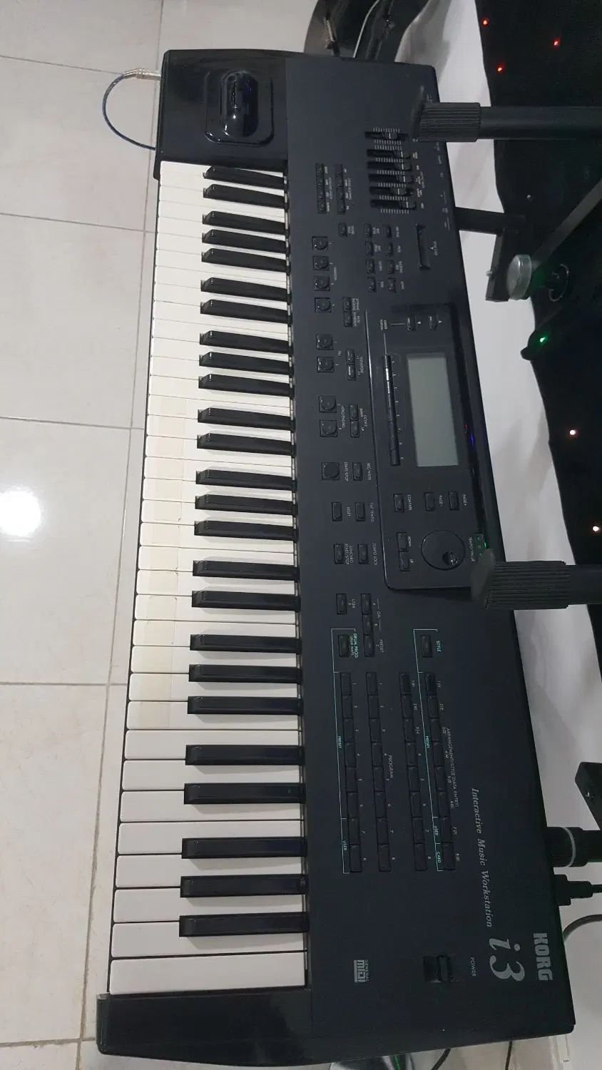 ارگ korg i3|پیانو، کیبورد، آکاردئون|مهاباد (آذربایجان غربی), |دیوار