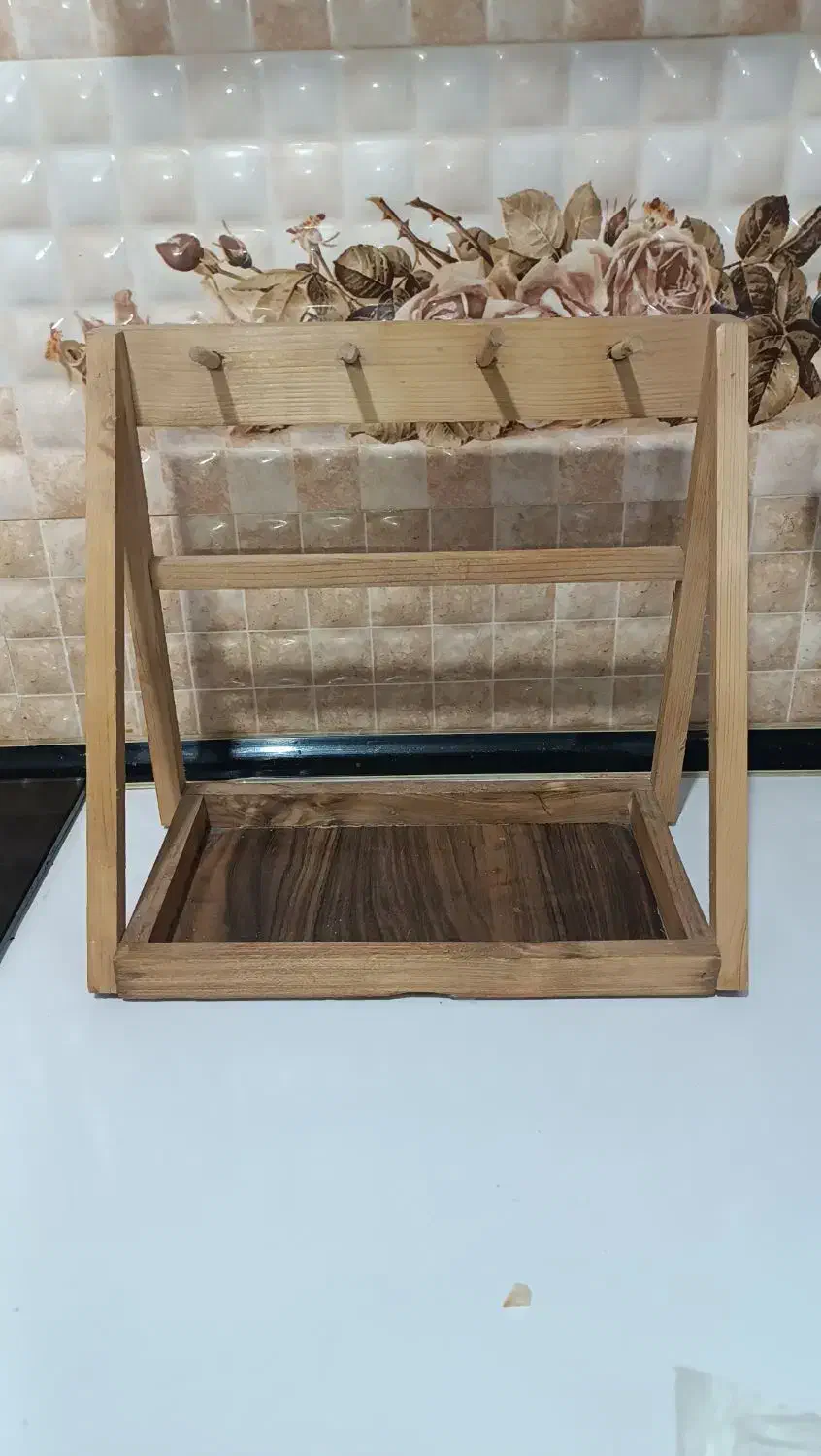 استند|آب‌چکان و نظم‌دهنده ظروف|مشهد, طبرسی شمالی|دیوار