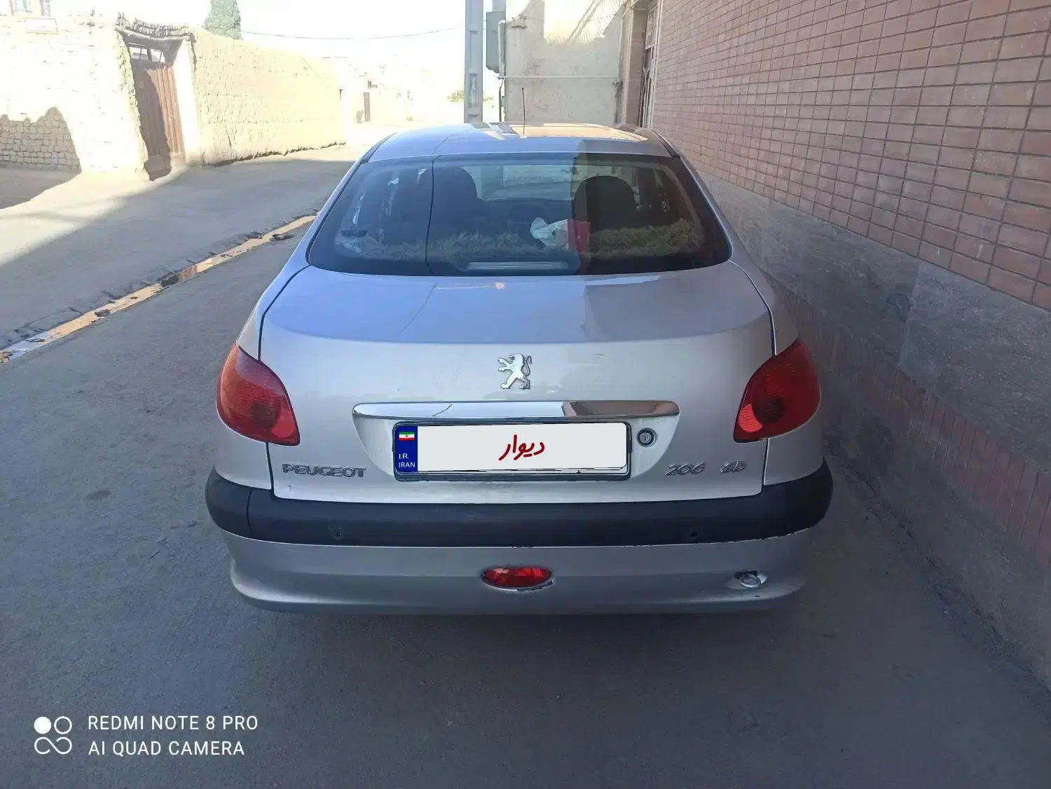 206 SD V8مدل96|خودرو سواری و وانت|لنجان, |دیوار